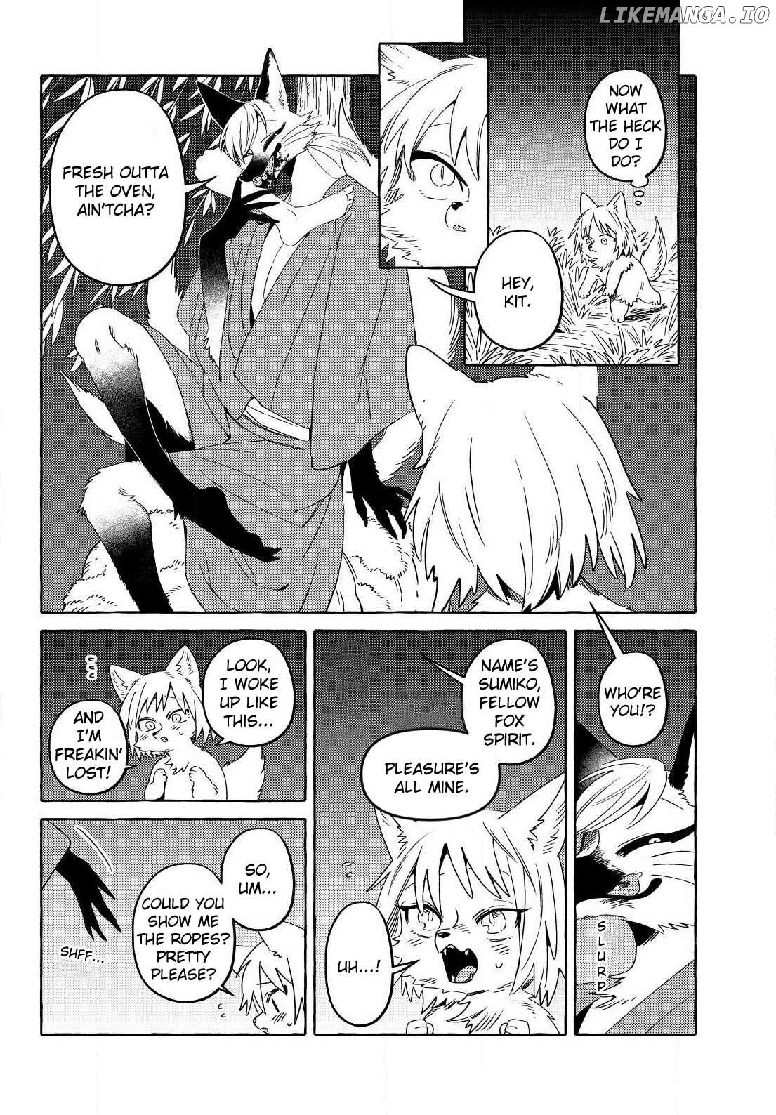Iwatobi Neko Fox-faced Couple Komen Fuufu 狐面夫婦 Ch. 17-24 English - Image 24