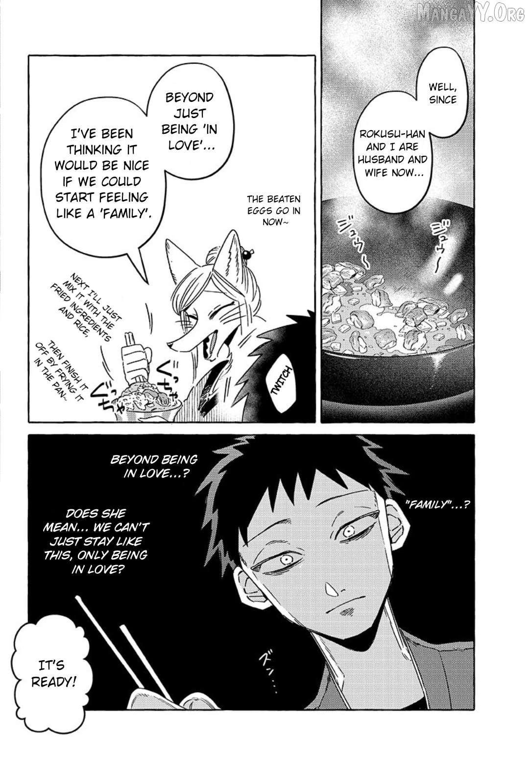 Iwatobi Neko Fox-faced Couple Komen Fuufu 狐面夫婦 Ch. 17-24 English - Image 42