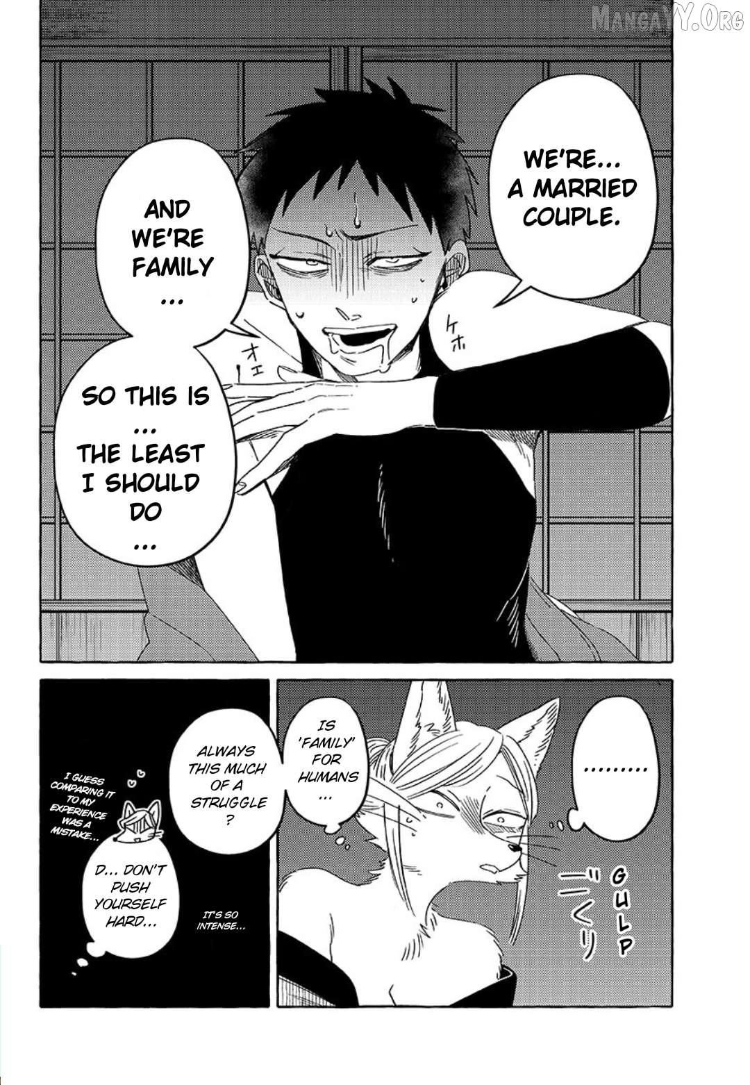 Iwatobi Neko Fox-faced Couple Komen Fuufu 狐面夫婦 Ch. 17-24 English - Image 52