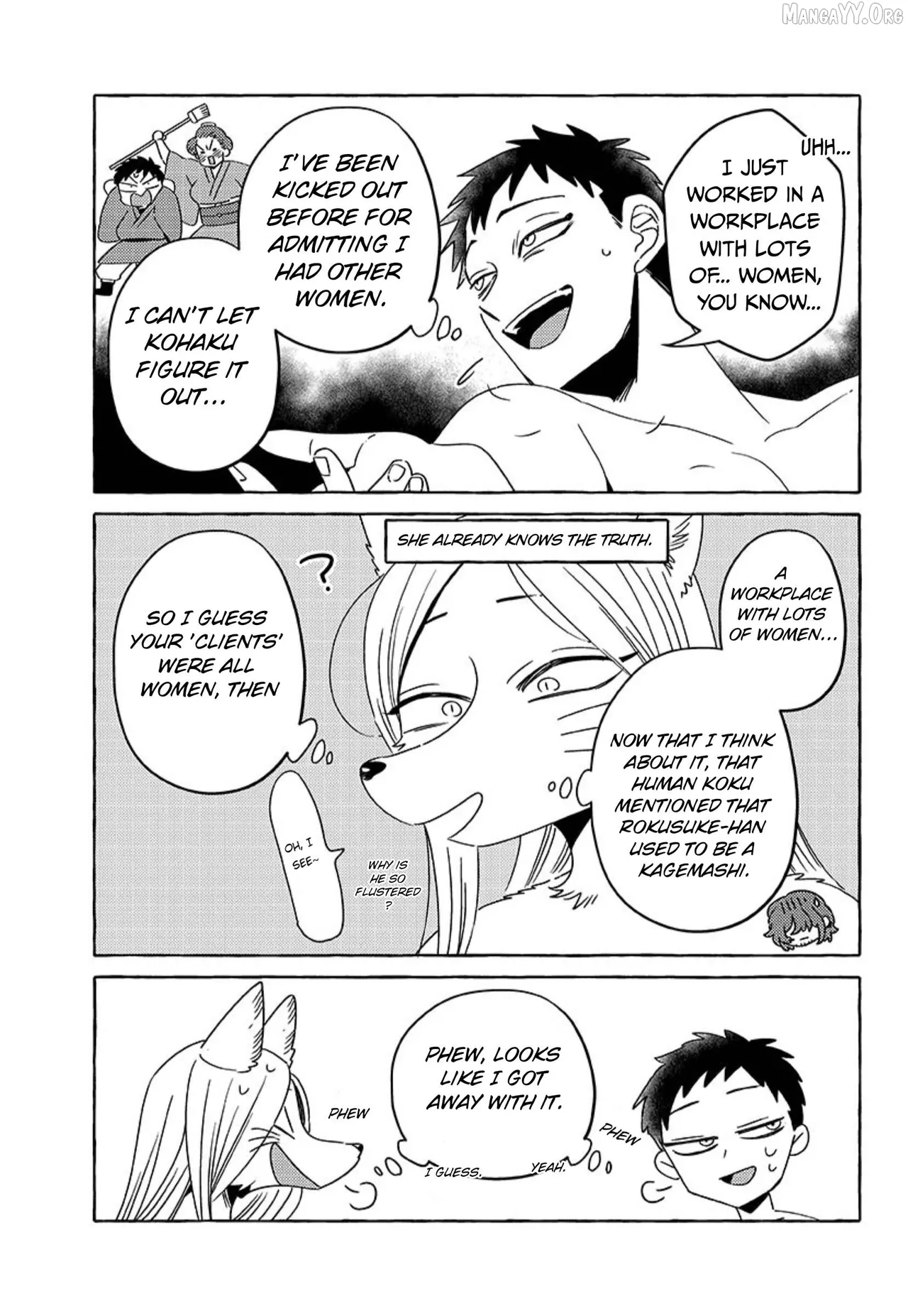 Iwatobi Neko Fox-faced Couple Komen Fuufu 狐面夫婦 Ch. 17-24 English - Image 71