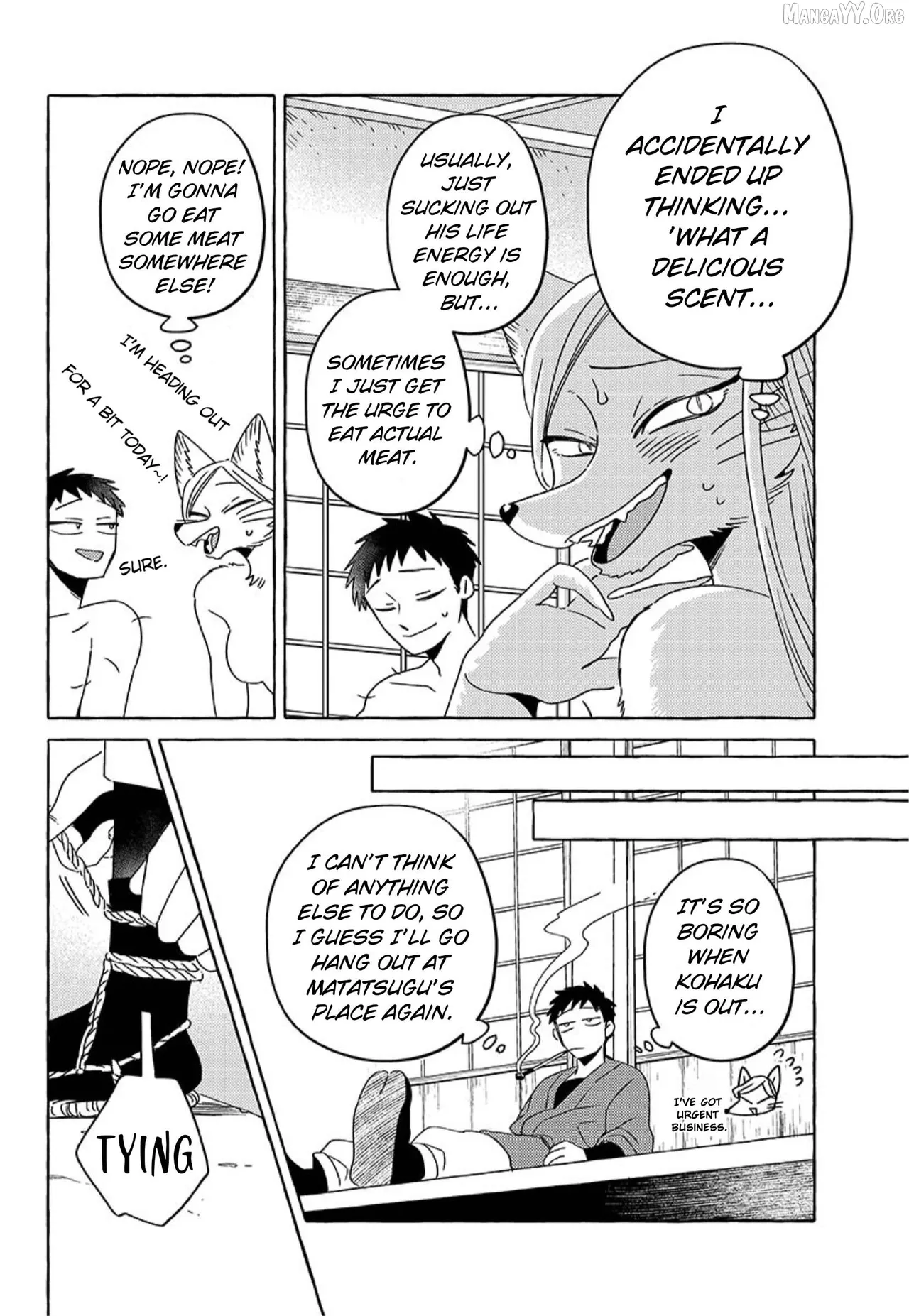 Iwatobi Neko Fox-faced Couple Komen Fuufu 狐面夫婦 Ch. 17-24 English - Image 72