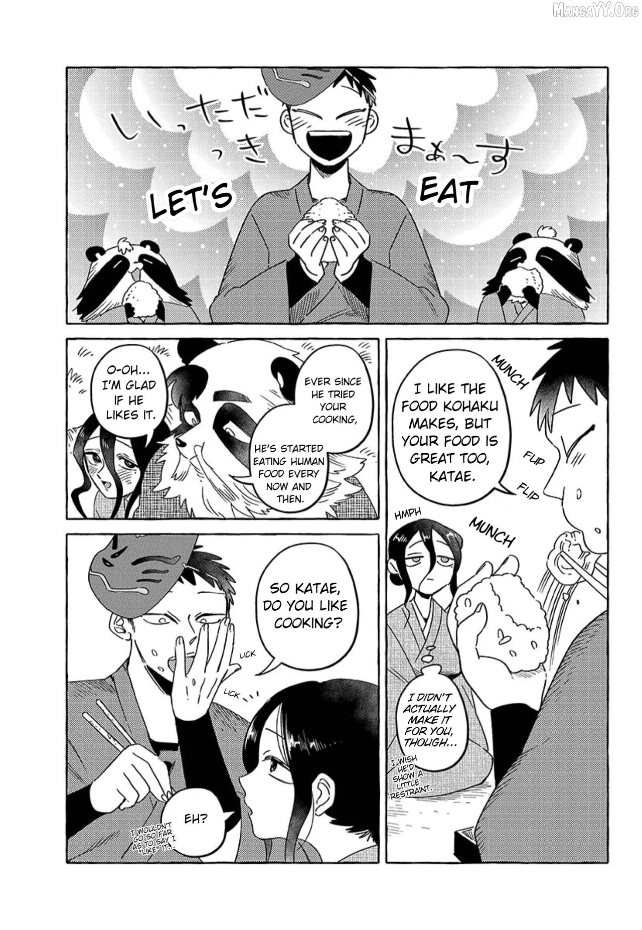 Iwatobi Neko Fox-faced Couple Komen Fuufu 狐面夫婦 Ch. 17-24 English - Image 77