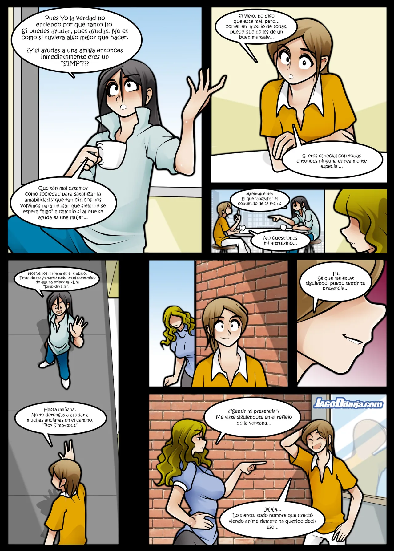 Jagodibuja Living With HipsterGirl and GamerGirl Web-Comic -- Capítulo 02Español Ongoing - Image 2