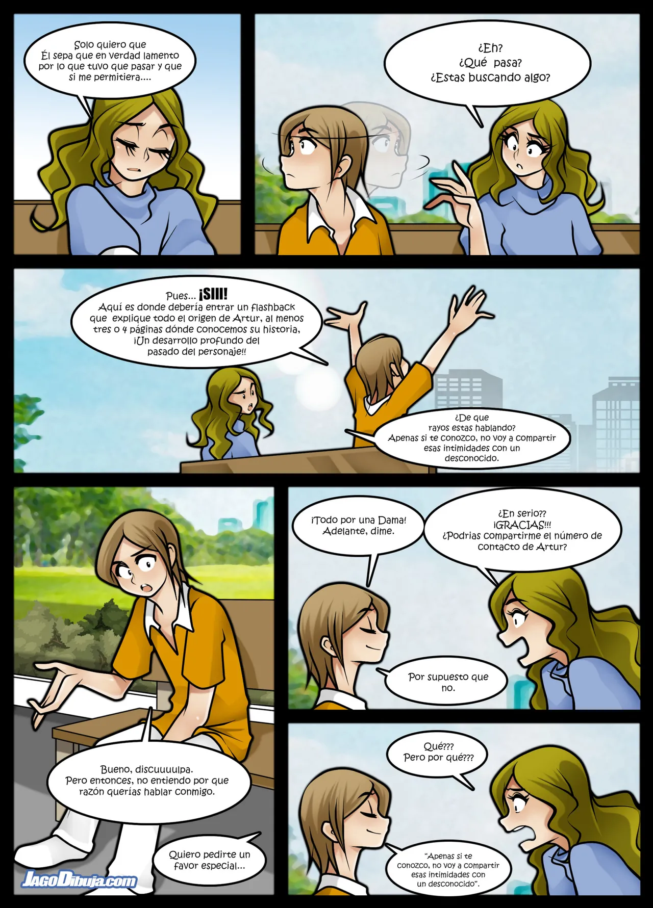 Jagodibuja Living With HipsterGirl and GamerGirl Web-Comic -- Capítulo 02Español Ongoing - Image 4