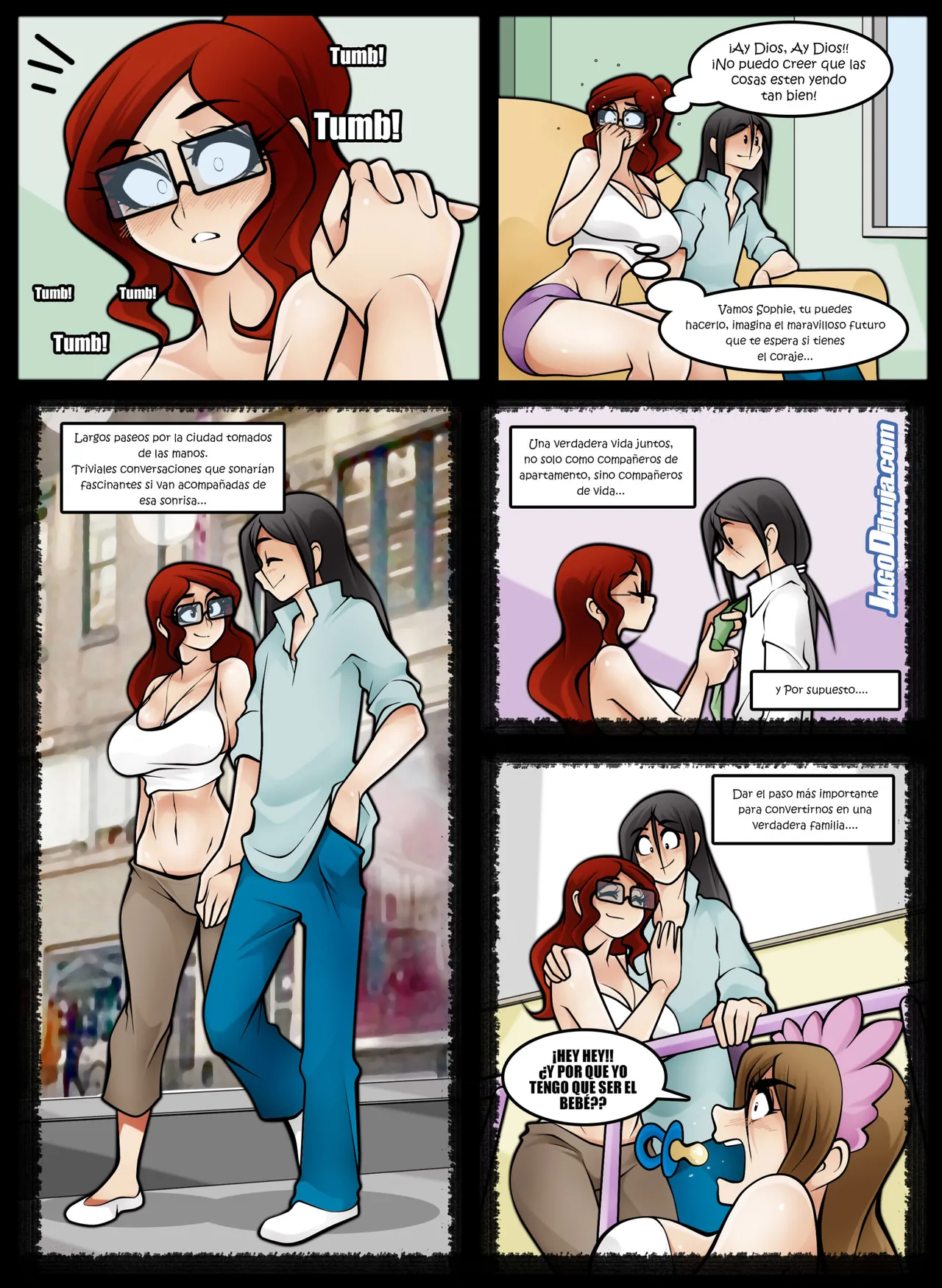 Jagodibuja Living With HipsterGirl and GamerGirl Web-Comic -- Capítulo 02Español Ongoing - Image 7