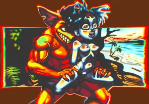 Jagonda - Showdownas Nina Cortex Crash Bandicoot - Page 54