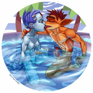 Jagonda - Showdownas Nina Cortex Crash Bandicoot - Page 63