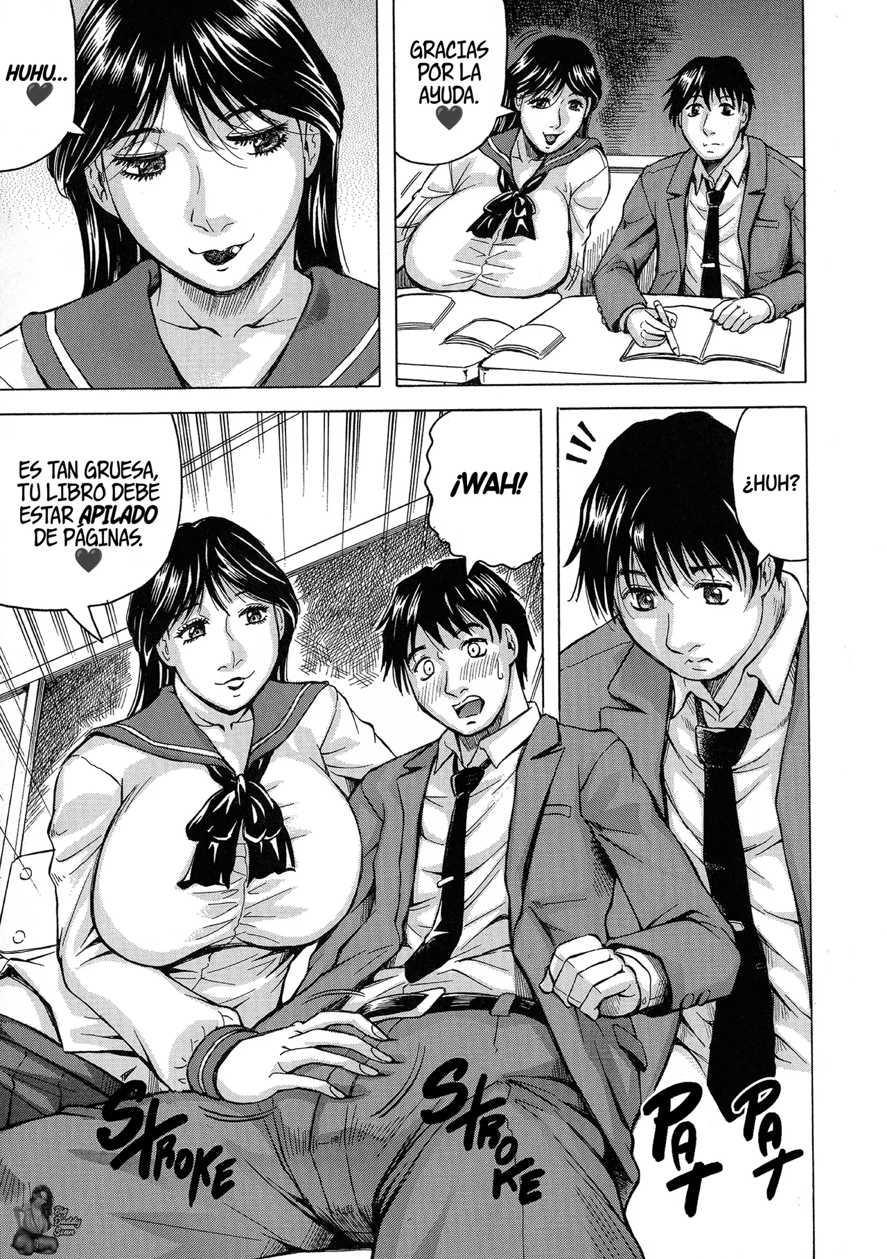 Jamming Jukujo Gakuen Classmate wa Zenin Jukujo Okiniiri Touroku Ch. 1Escuela De MILFS Todas mis compañeras de clase son mujeres maduras Cap. 1Spanish BigDaddy Scan - Image 10
