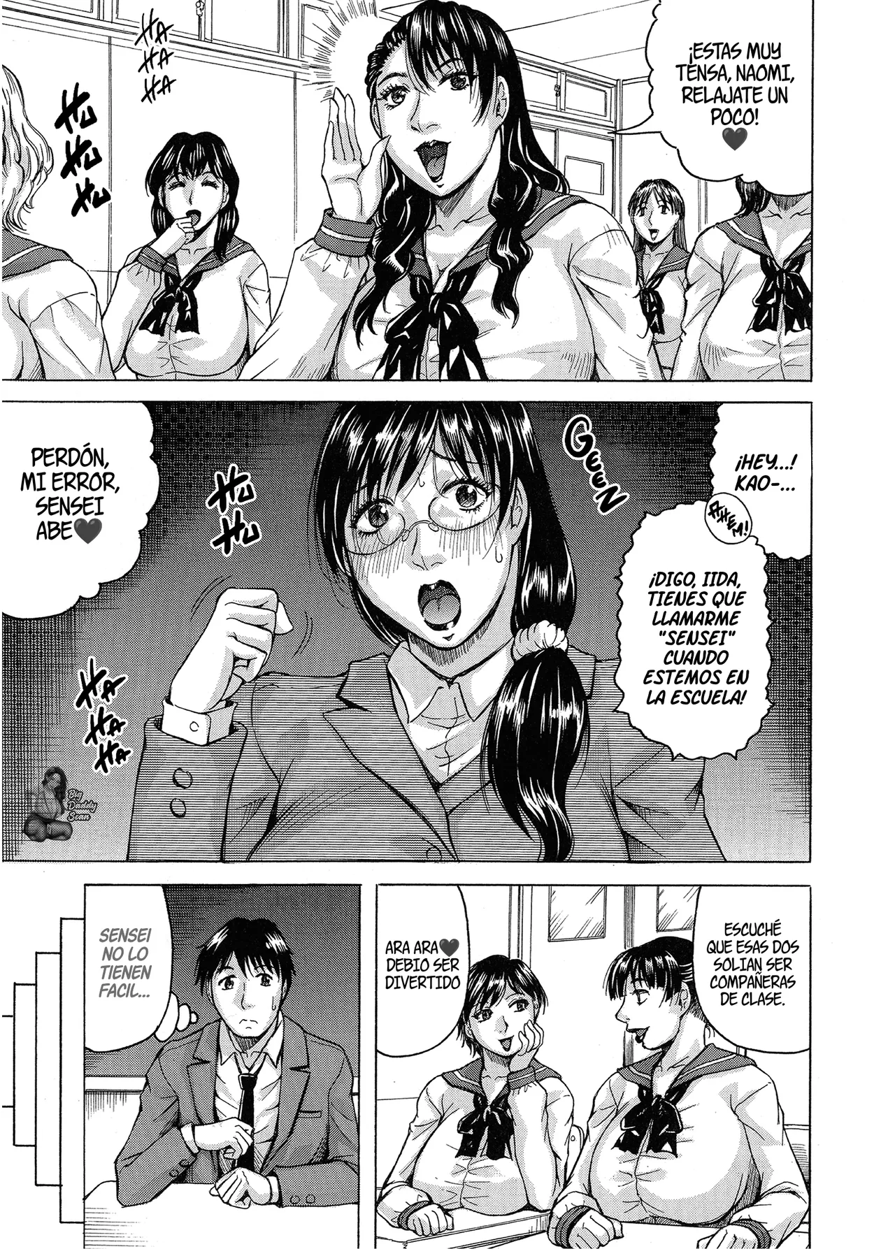 Jamming Jukujo Gakuen Classmate wa Zenin Jukujo Okiniiri Touroku Ch. 1Escuela De MILFS Todas mis compañeras de clase son mujeres maduras Cap. 1Spanish BigDaddy Scan - Image 8