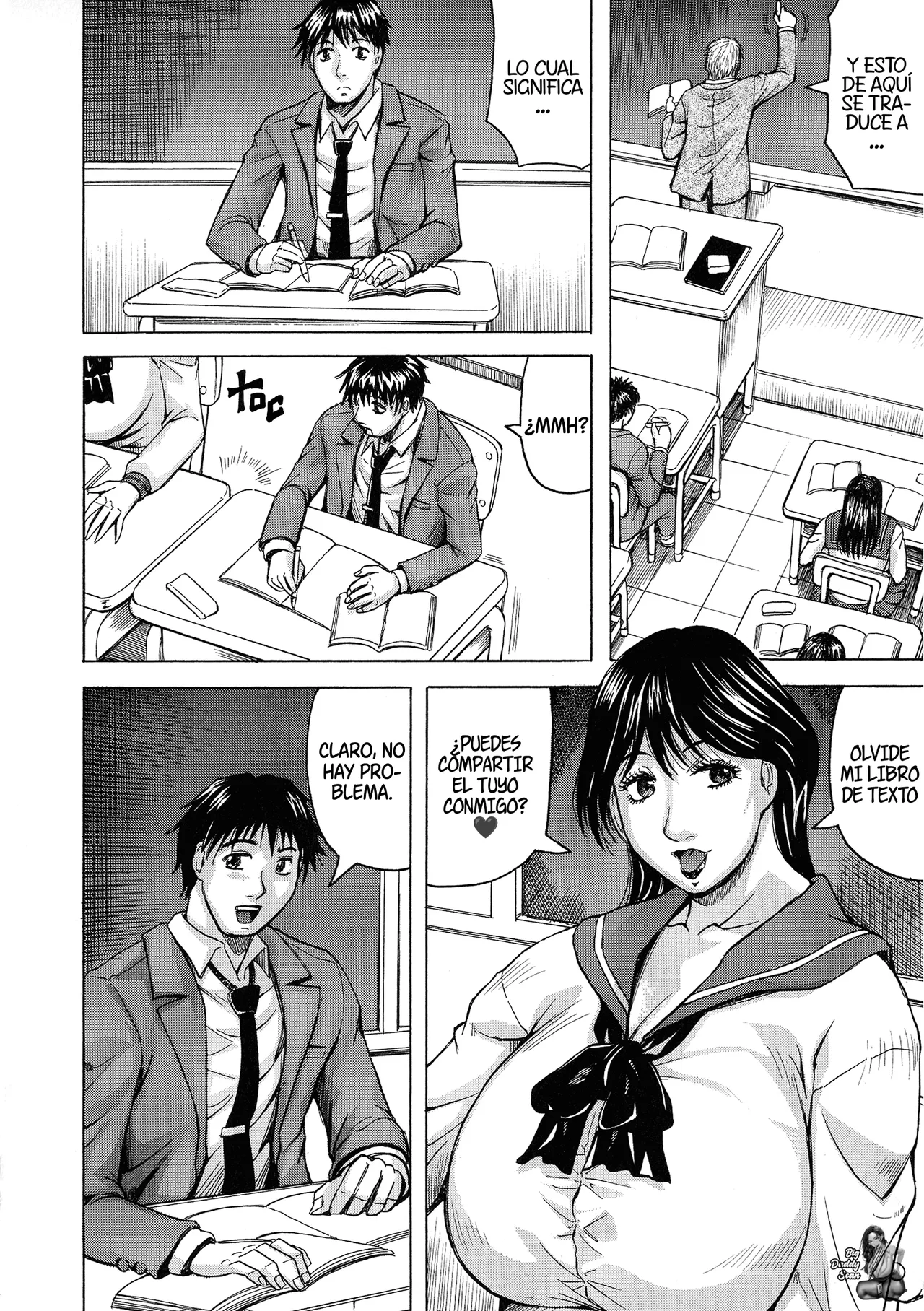 Jamming Jukujo Gakuen Classmate wa Zenin Jukujo Okiniiri Touroku Ch. 1Escuela De MILFS Todas mis compañeras de clase son mujeres maduras Cap. 1Spanish BigDaddy Scan - Image 9
