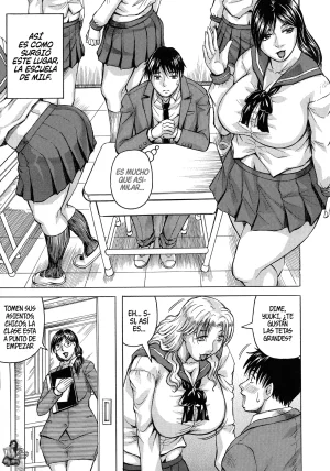 Jamming Jukujo Gakuen Classmate wa Zenin Jukujo Okiniiri Touroku Ch. 1Escuela De MILFS Todas mis compañeras de clase son mujeres maduras Cap. 1Spanish BigDaddy Scan - Page 6