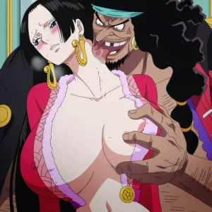 JarenTr - Boa Hancock captured by Blackbeard full...