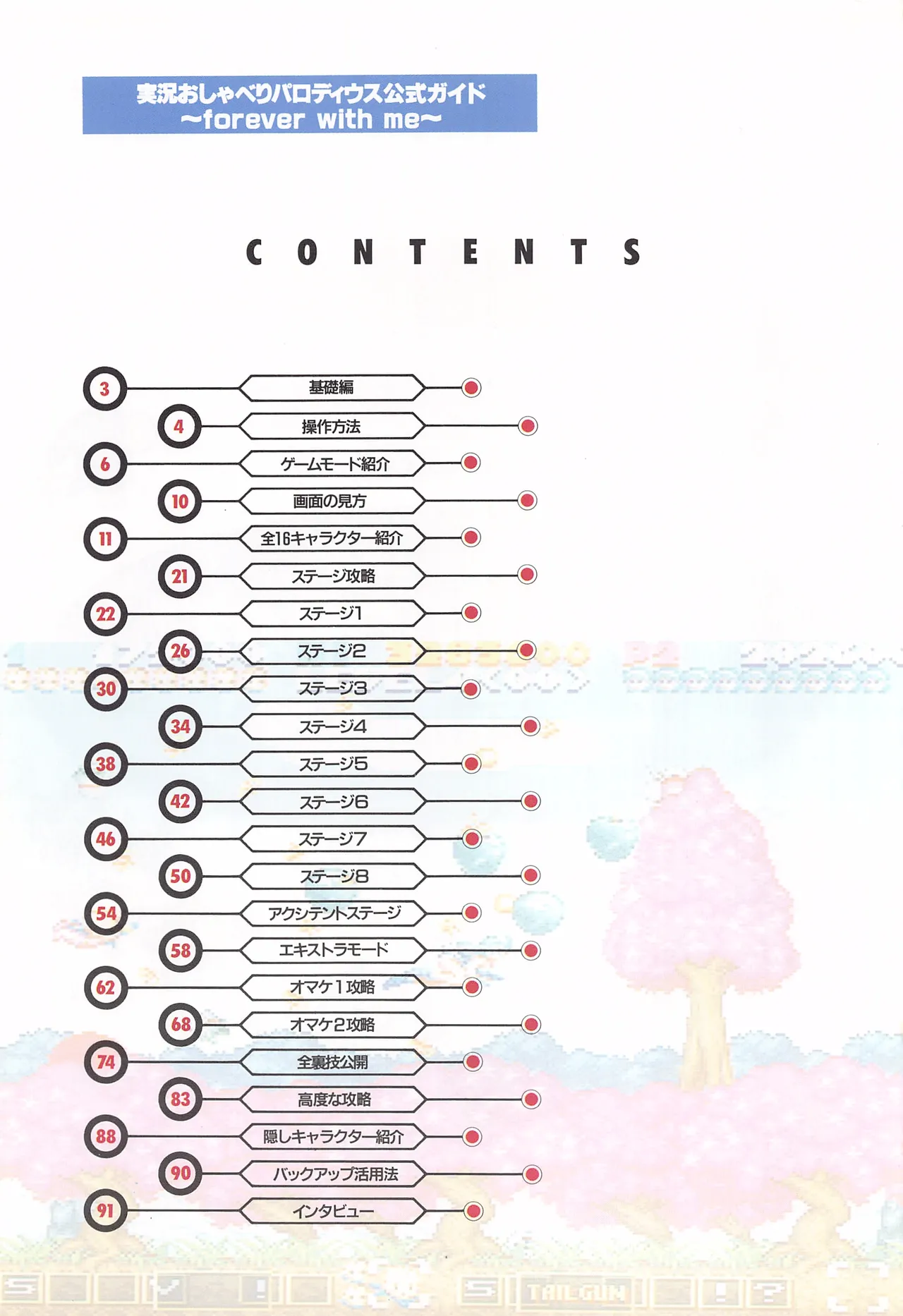 Jikkyou Oshaberi Parodius-Official Guide - Image 6
