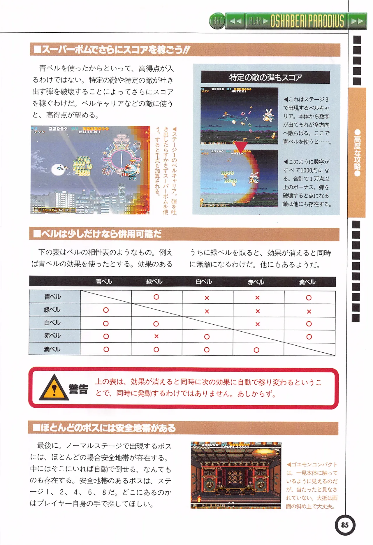 Jikkyou Oshaberi Parodius-Official Guide - Image 89