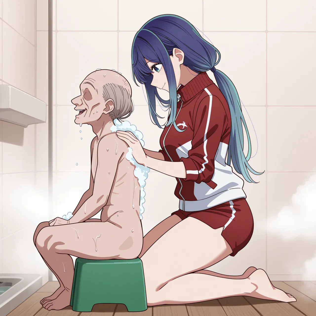 JJNKAI Kurokawa Akanes Caregiving Experience Part 1 Summary OLD, Akane with Long Hair - Image 117