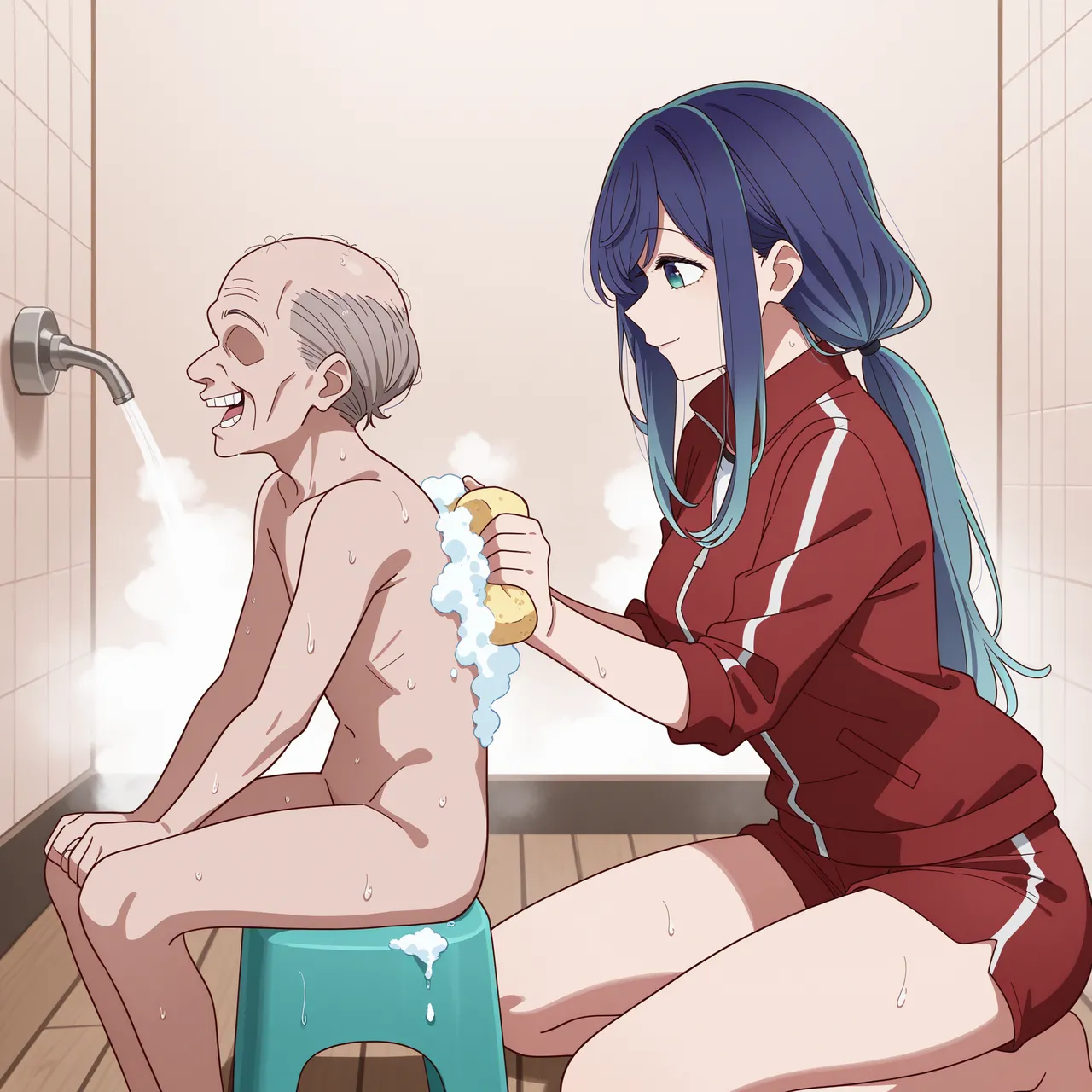 JJNKAI Kurokawa Akanes Caregiving Experience Part 1 Summary OLD, Akane with Long Hair - Image 119