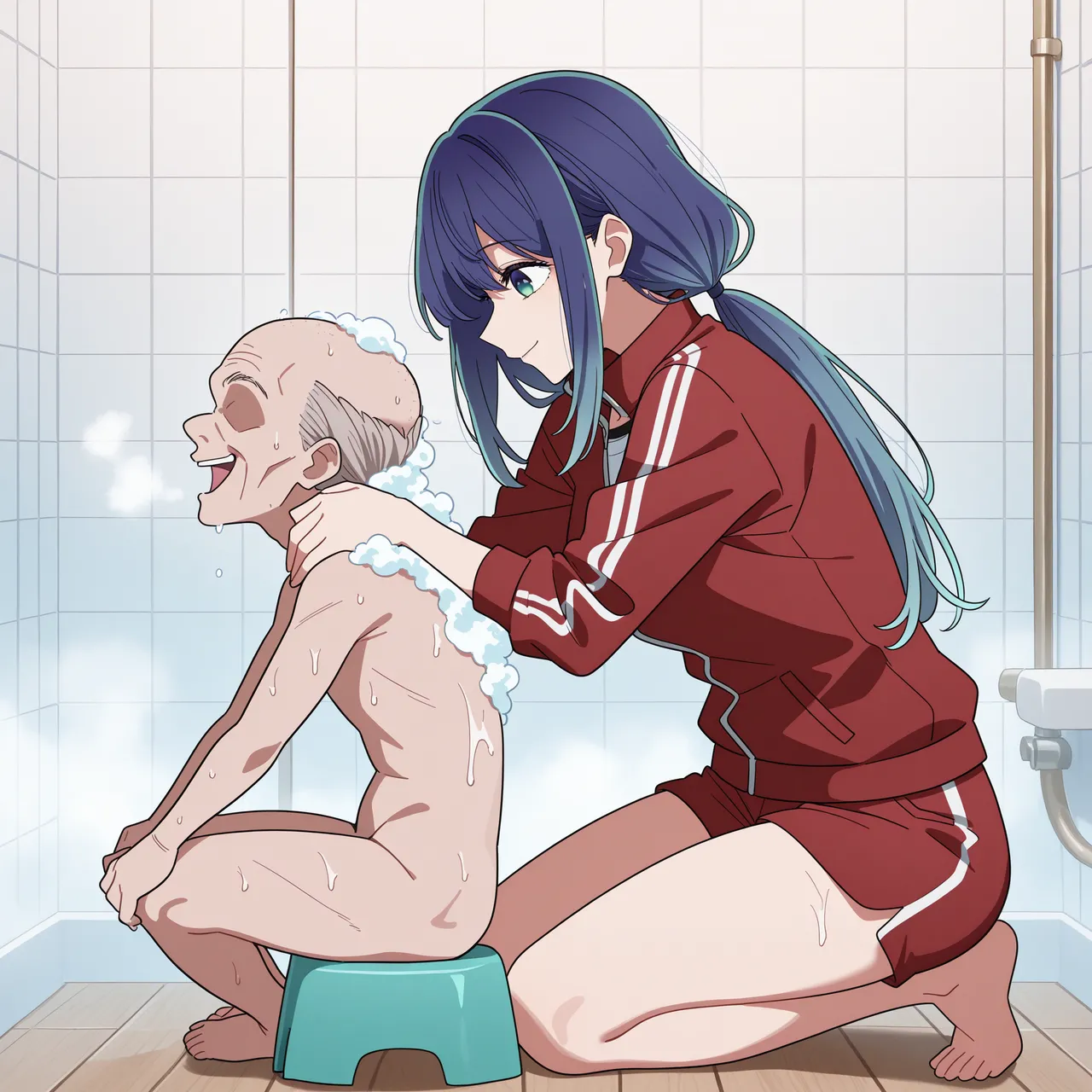 JJNKAI Kurokawa Akanes Caregiving Experience Part 1 Summary OLD, Akane with Long Hair - Image 120