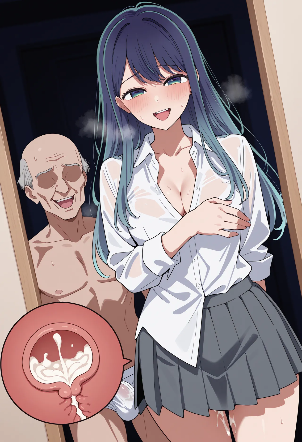 JJNKAI Kurokawa Akanes Caregiving Experience Part 1 Summary OLD, Akane with Long Hair - Image 17