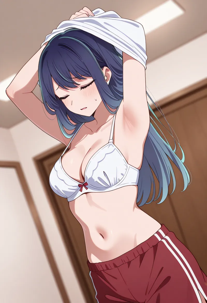 JJNKAI Kurokawa Akanes Caregiving Experience Part 1 Summary OLD, Akane with Long Hair - Image 314