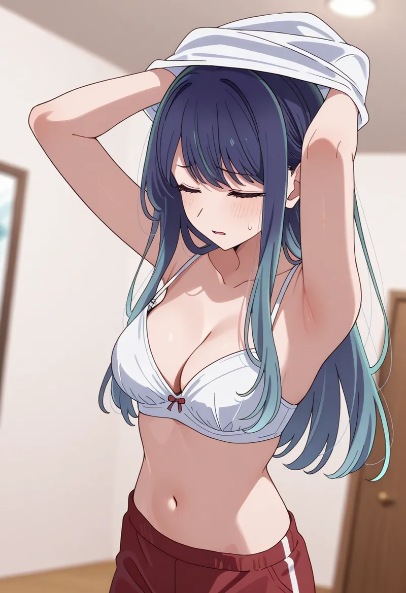 JJNKAI Kurokawa Akanes Caregiving Experience Part 1 Summary OLD, Akane with Long Hair - Image 318