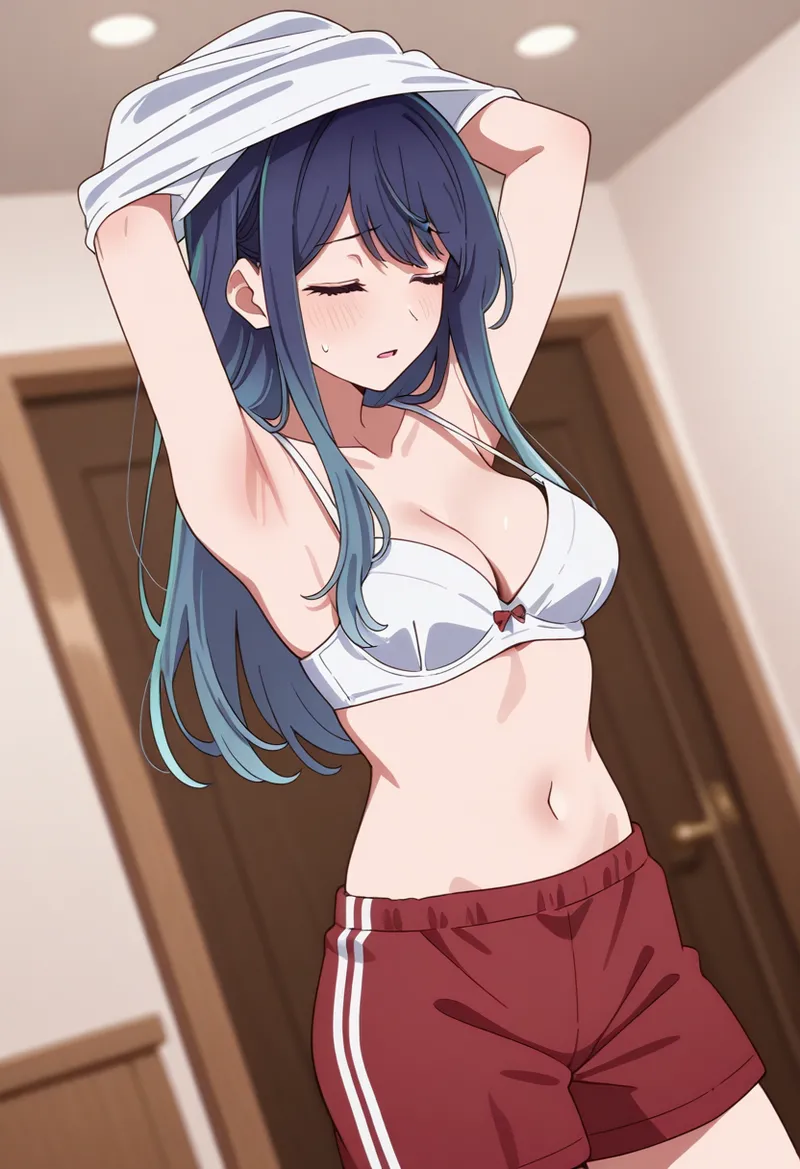 JJNKAI Kurokawa Akanes Caregiving Experience Part 1 Summary OLD, Akane with Long Hair - Image 319