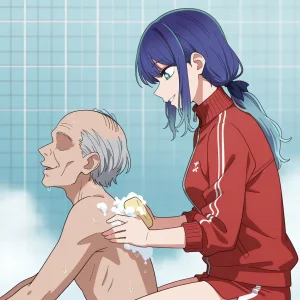 JJNKAI Kurokawa Akanes Caregiving Experience Part 1 Summary OLD, Akane with Long Hair - Page 112