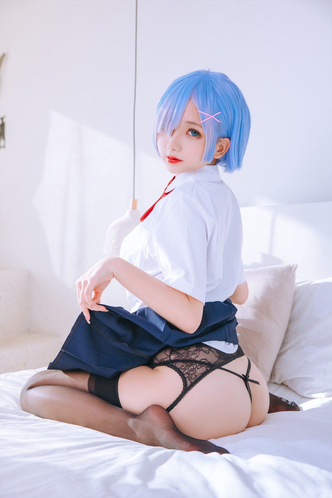 日奈娇 - 蕾姆jk - Image 24