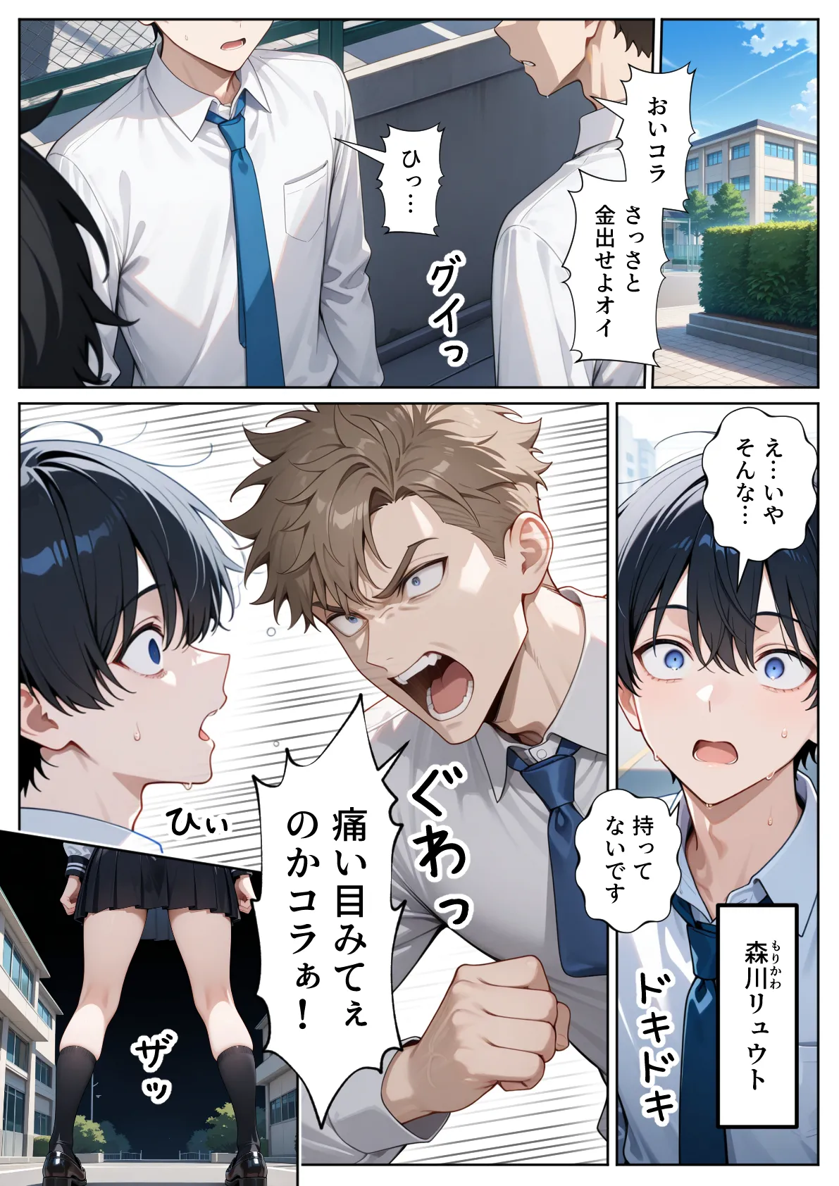 ぱにぱに 口下手なJK彼女の発情セックス - Image 2