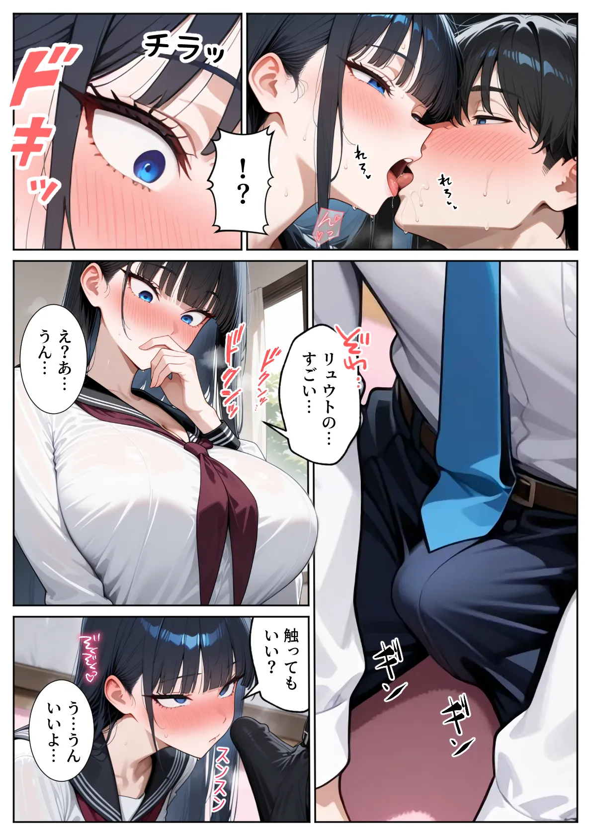 ぱにぱに 口下手なJK彼女の発情セックス - Image 22