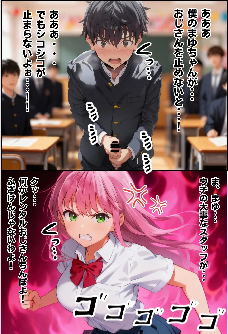 種付け出版 大乱交文化祭JOヘルス VS レンタルおじさんちんぽ - Image 109
