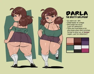 JoaoPereiraCriacoes Darla the Bratty Girlfriend OC
