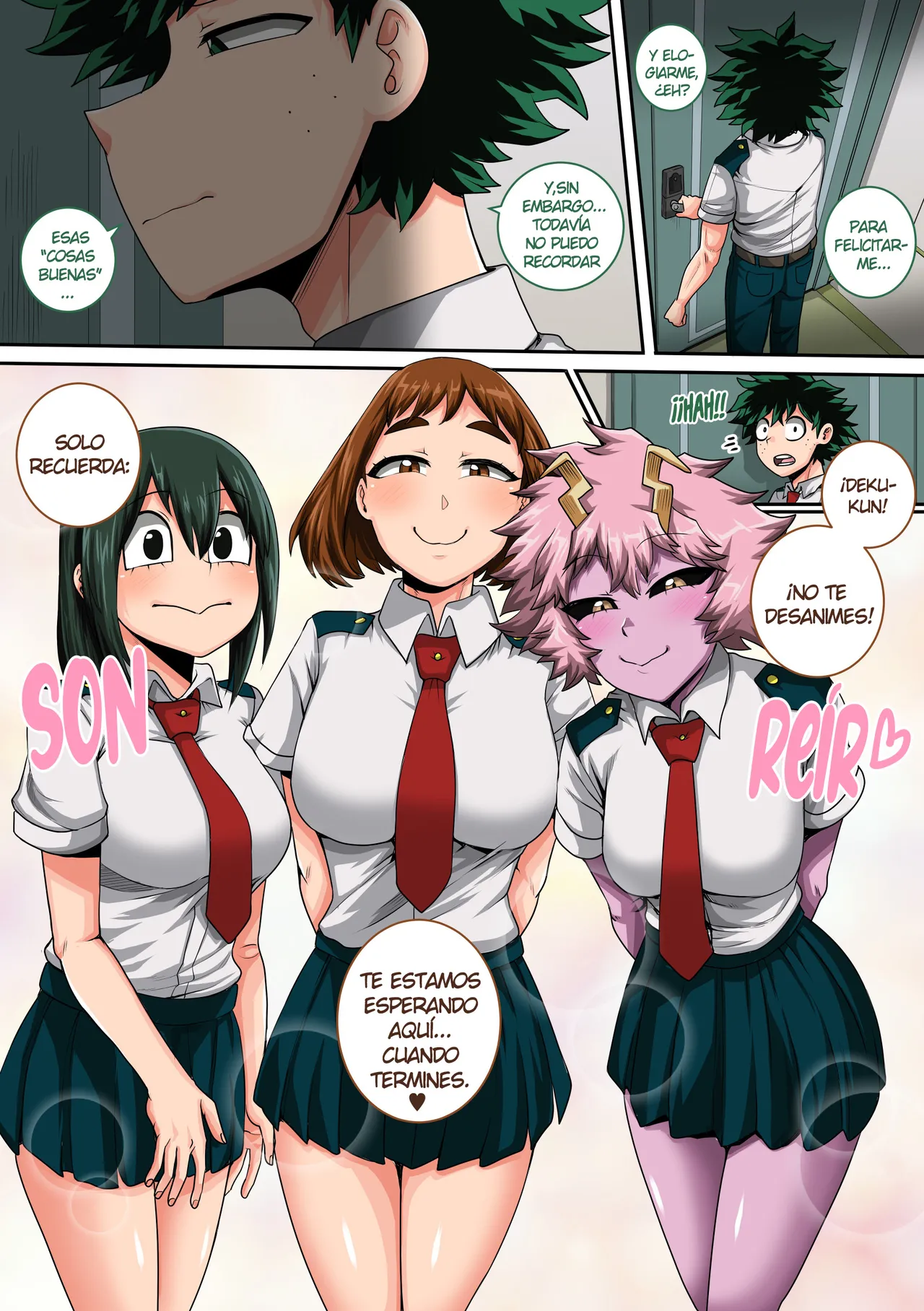 Juicebox Koujou Juna Juna Juice My Harem Academia Chapter 8 Part 3 Breaking into a broken heart Spanish NTINFS - Image 110