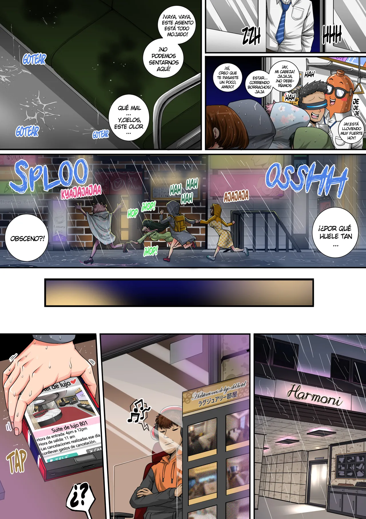 Juicebox Koujou Juna Juna Juice My Harem Academia Chapter 8 Part 3 Breaking into a broken heart Spanish NTINFS - Image 25