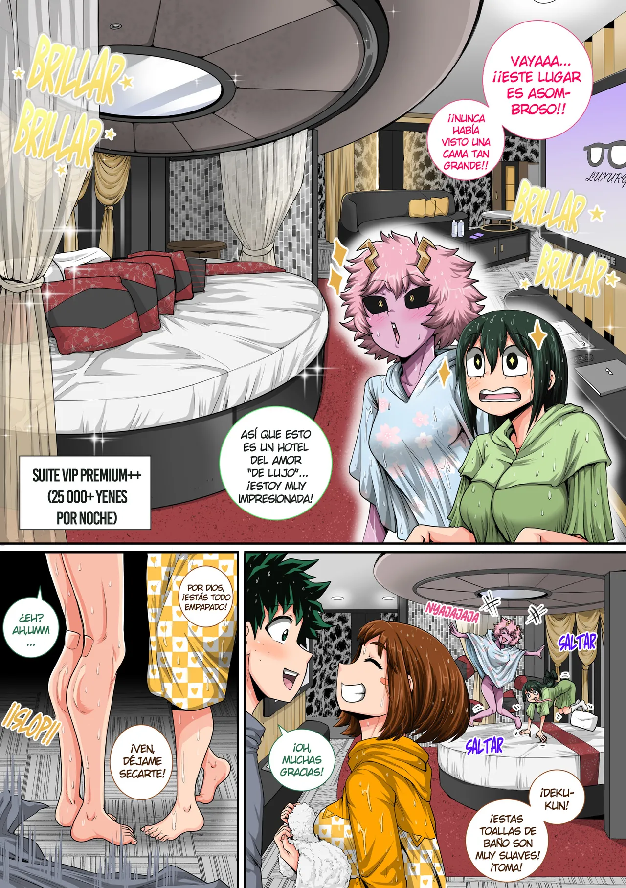 Juicebox Koujou Juna Juna Juice My Harem Academia Chapter 8 Part 3 Breaking into a broken heart Spanish NTINFS - Image 27