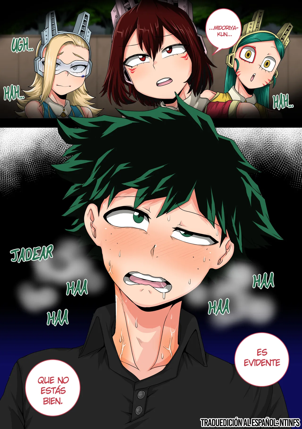 Juicebox Koujou Juna Juna Juice My Harem Academia Chapter 8 Part 3 Breaking into a broken heart Spanish NTINFS - Image 3