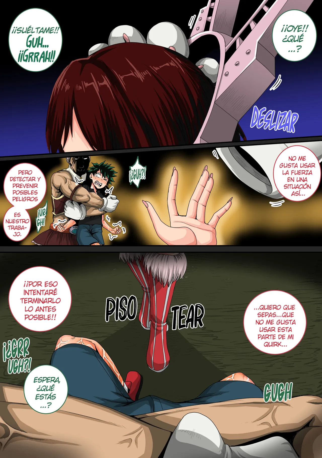 Juicebox Koujou Juna Juna Juice My Harem Academia Chapter 8 Part 3 Breaking into a broken heart Spanish NTINFS - Image 6