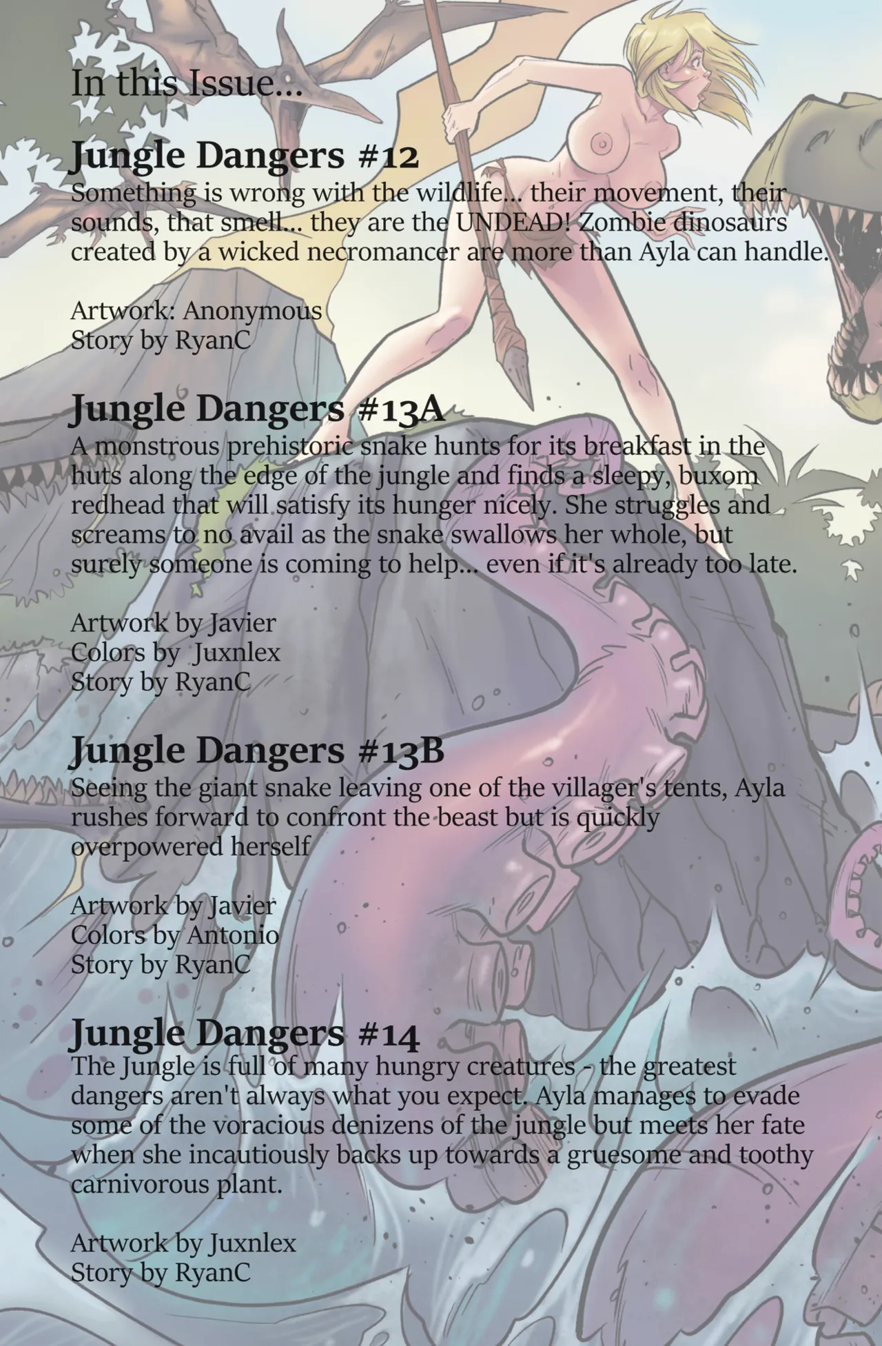 Jungle Dangers Books 1-5 - Image 98