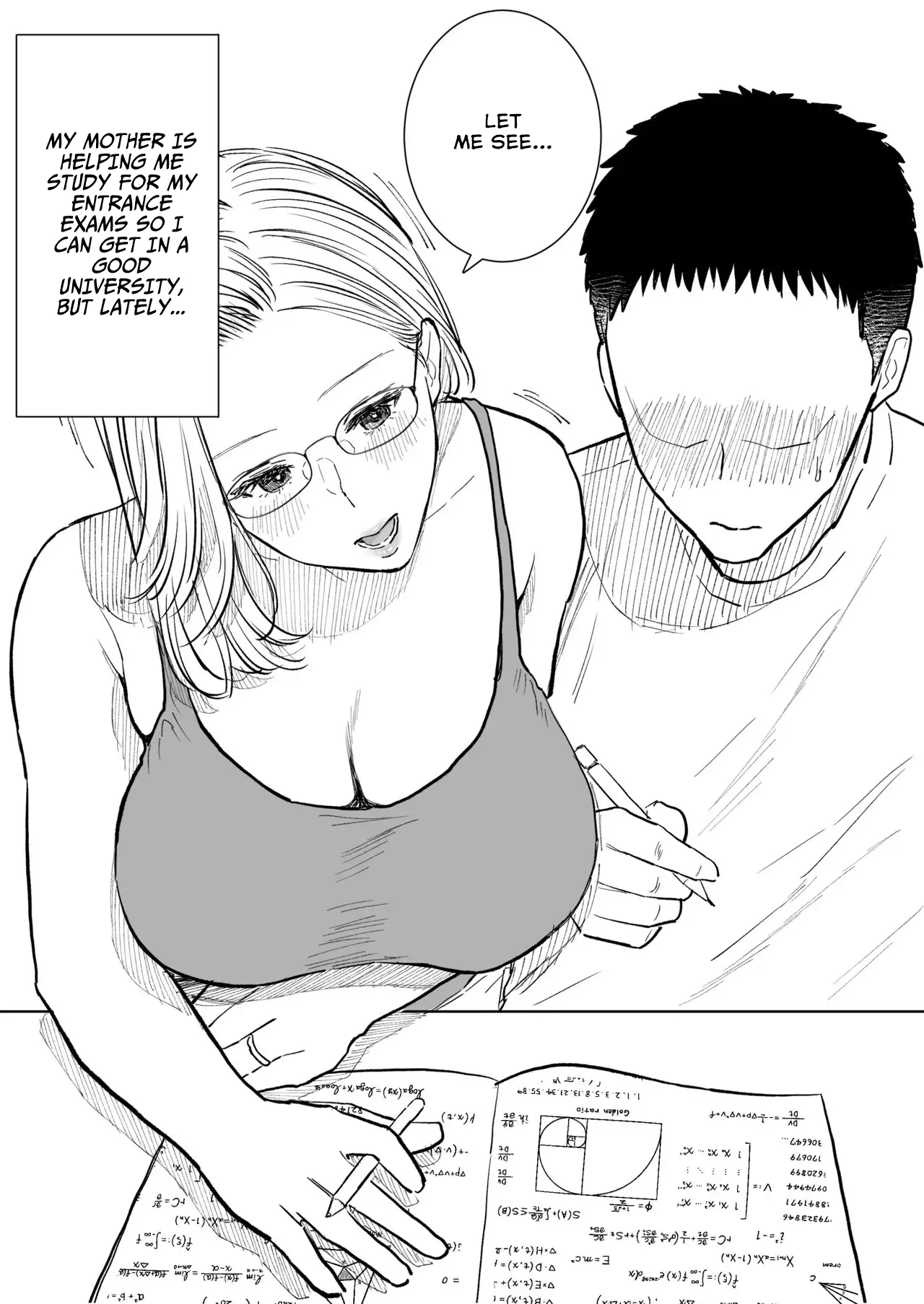 Junsei Chuurenpoutou Boshi Koubi Kougakureki do Hentai Mama to Nama Nakadashi Mother and Son Highly Educated Mon and Raw Creampie English Decensored - Image 3