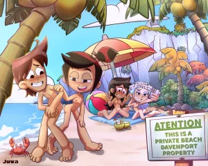 JuvaKurosaki Molly Friends at the beach The Ghost Molly McGee - Page 2