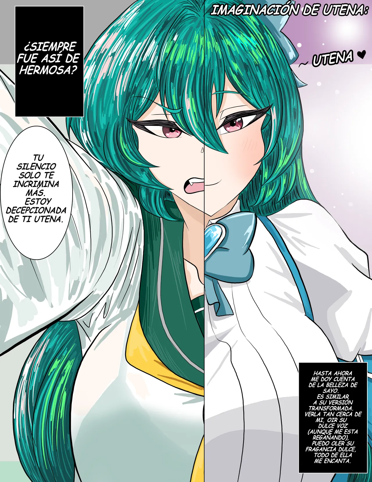 Kagutaba_316 Me Encanta Mi Chica Mágica Mahou Shoujo Ni Akogarete Spanish Ongoing - Image 11