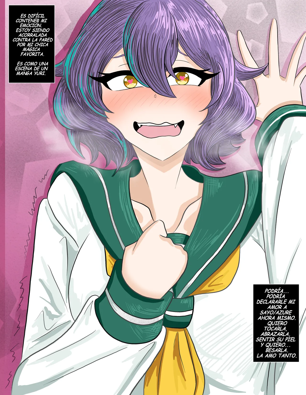 Kagutaba_316 Me Encanta Mi Chica Mágica Mahou Shoujo Ni Akogarete Spanish Ongoing - Image 12