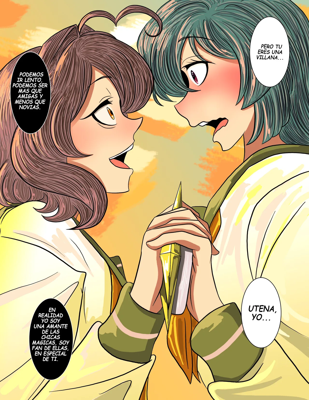 Kagutaba_316 Me Encanta Mi Chica Mágica Mahou Shoujo Ni Akogarete Spanish Ongoing - Image 24