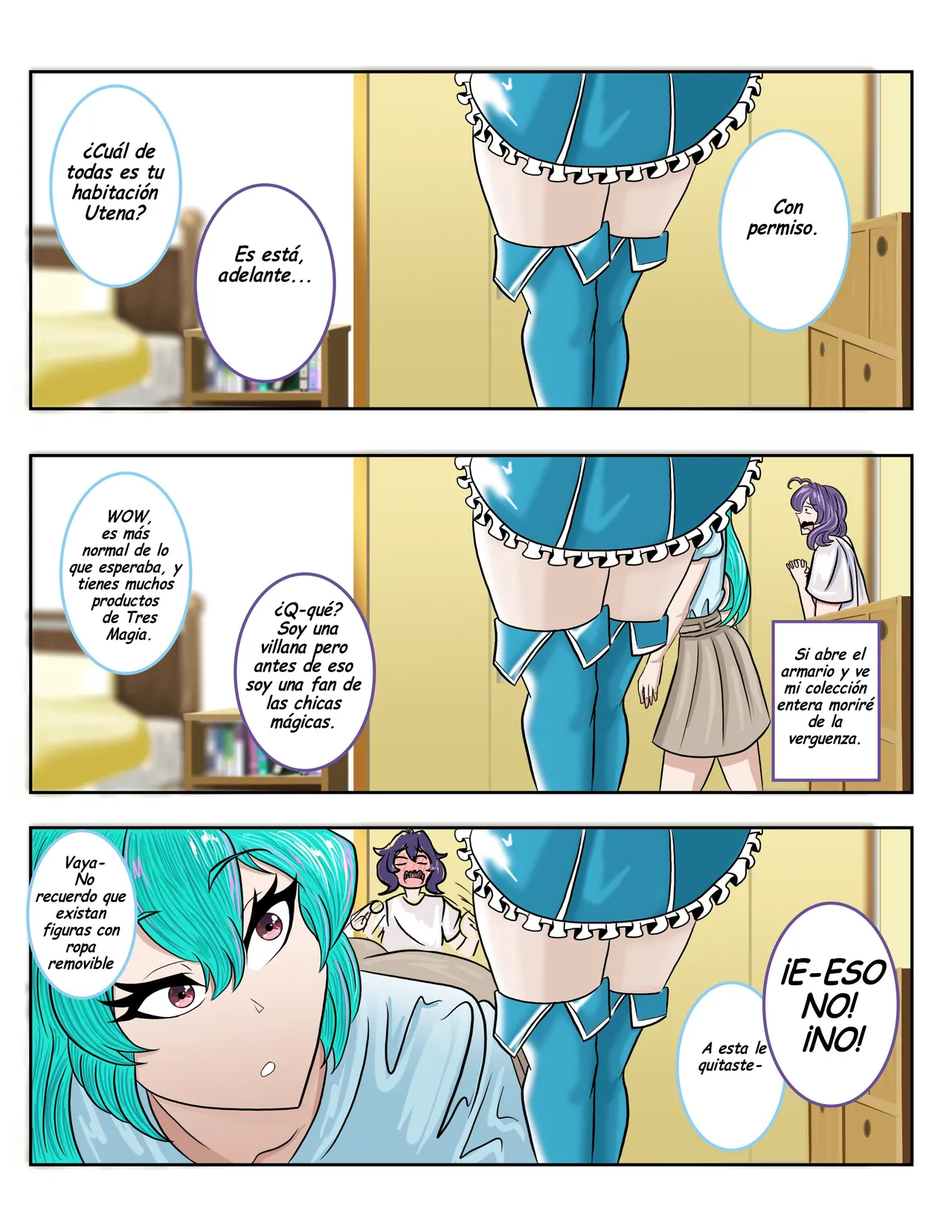 Kagutaba_316 Me Encanta Mi Chica Mágica Mahou Shoujo Ni Akogarete Spanish Ongoing - Image 33