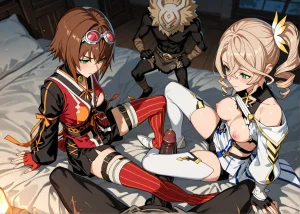 KALA NSFW VAMA - Alisha Diphda x Rita Mordio Tales of Zestiria Patreon - Page 209