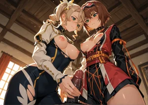 KALA NSFW VAMA - Alisha Diphda x Rita Mordio Tales of Zestiria Patreon - Page 212