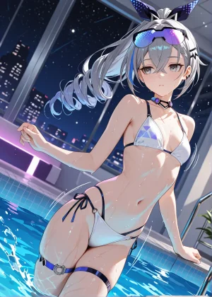 KALA NSFW VAMA - Silver Wolf 529p Honkai Star Rail...