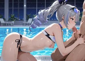 KALA NSFW VAMA - Silver Wolf 529p Honkai Star Raili Patreon - Page 121