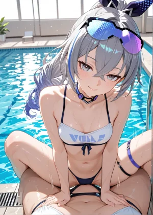 KALA NSFW VAMA - Silver Wolf 529p Honkai Star Raili Patreon - Page 22