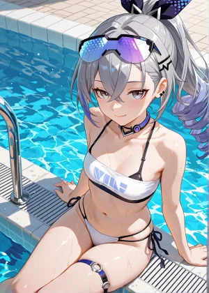 KALA NSFW VAMA - Silver Wolf 529p Honkai Star Raili Patreon - Page 7