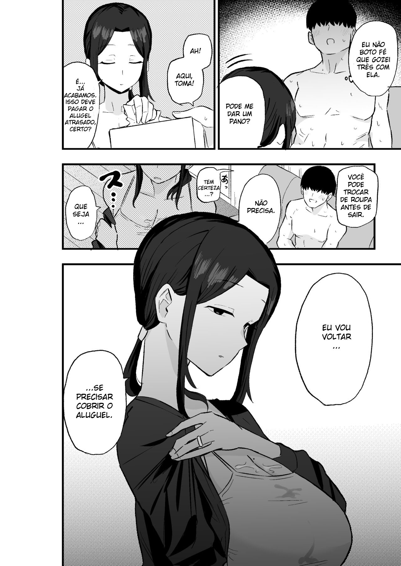 Kamejirouya-san Kametaro Taihai Tsuma Taihaikei Hitotsuma o Yachin Kawari ni Koki Tsukaeru Hanashi A mulher casada que se vendeu para pagar o aluguel Portuguese-BR - Image 25